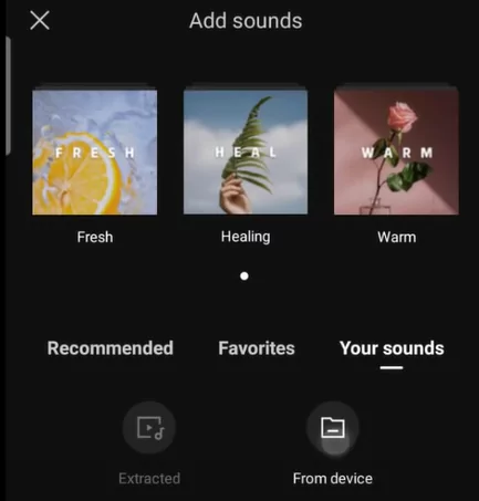 Add sounds