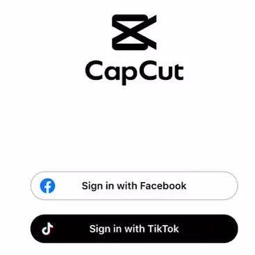 Capcut sign in