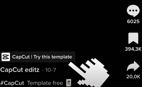 Capcut Try this template