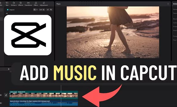 How to add music in Capcut