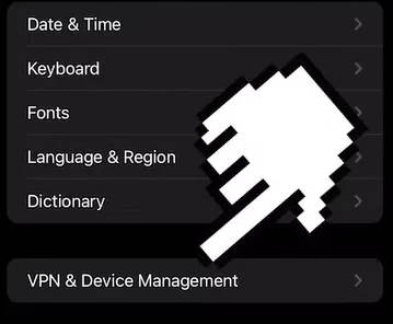 VPN and device management