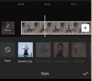 How to do TikTok Velocity Edit without using Template? 5 Click on dynamic light effect