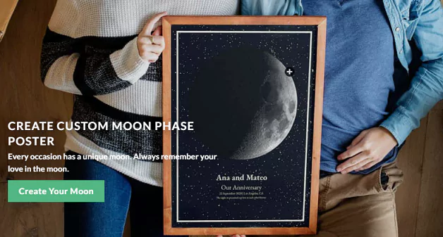 Moon phase creation for soulmate