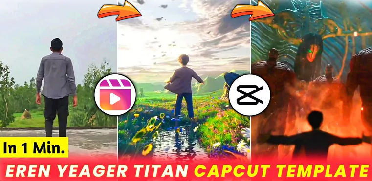 Eren Yeager Titan CapCut Template Download - New Trend 2024 11 Eren Yeager CapCut template