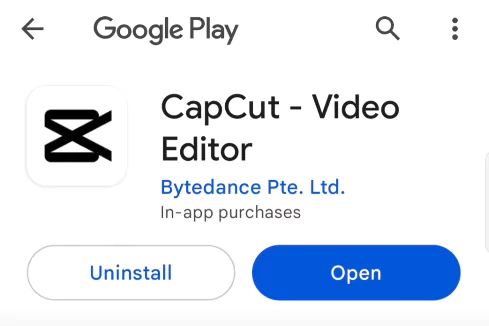 CapCut application download