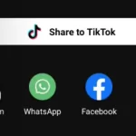 Share on TikTok