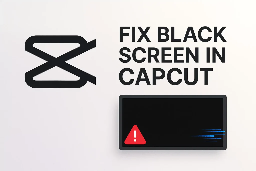 How to Clear Cache in CapCut - Fix Lag & Black Screen in 2 minutes 9 How to fix black screen in CapCut