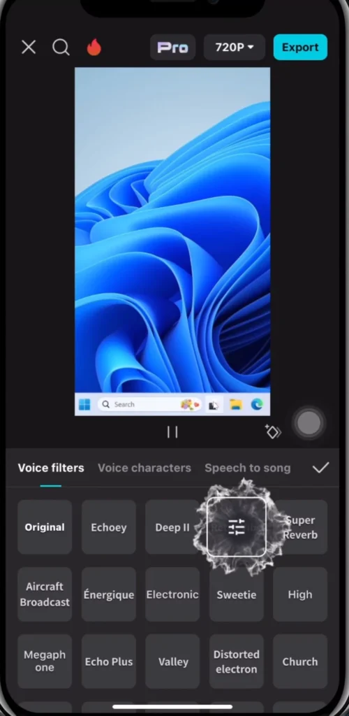 Voice Changer Effects in CapCut - Complete Guide for Creators 6 Voice changer effects in capcut