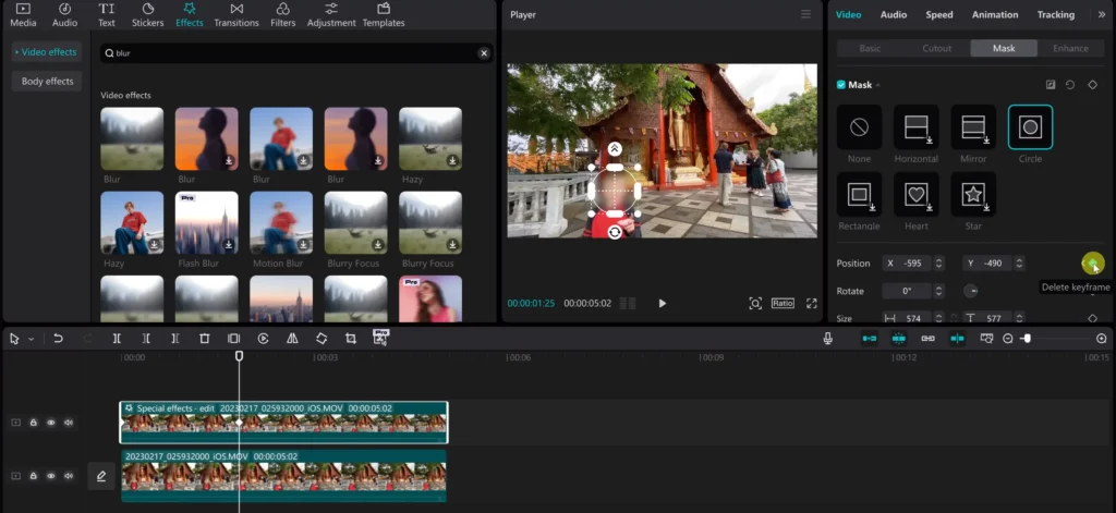 10 Essential CapCut Tips and Tricks for Creators 7 blur faces 682f89e72b9b4