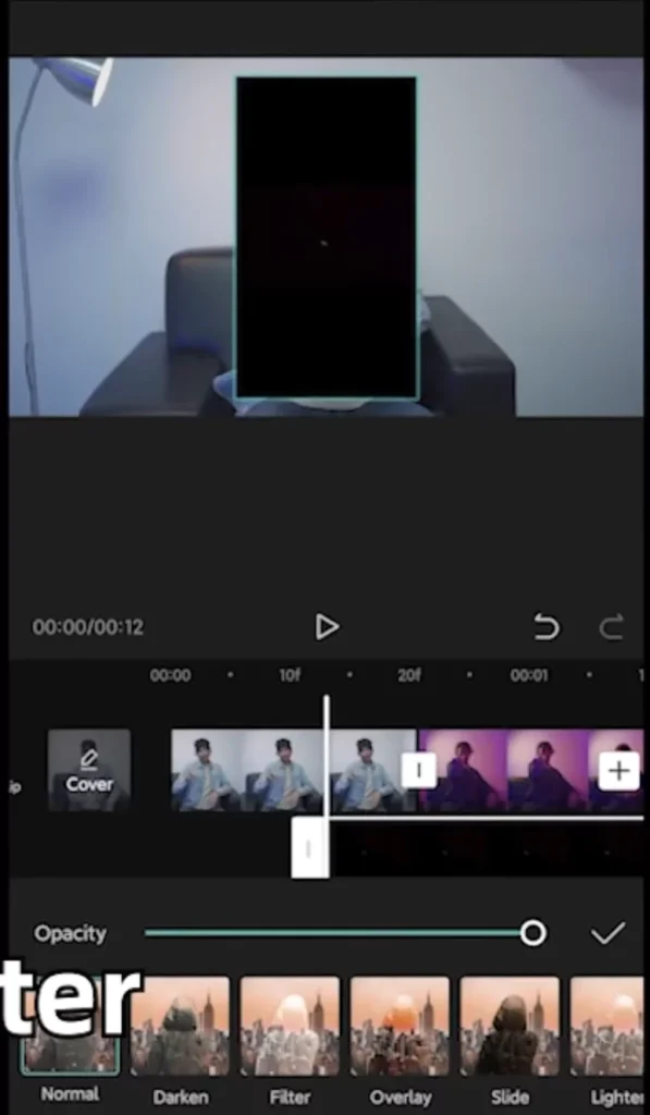 How to Create Spiderweb Dress-Up Videos like TikTok Pros 8 Choose filter