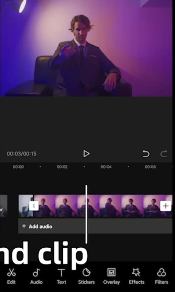 How to Create Spiderweb Dress-Up Videos like TikTok Pros 6 Drag the second clip