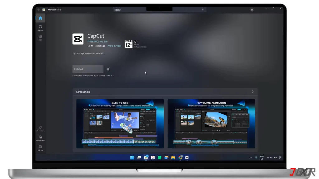 How to Clean-Install CapCut without losing your projects? 8 How to install capcut from microsoft app store