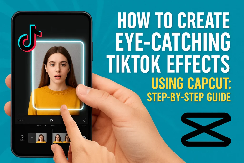 How to use push screen effect using CapCut