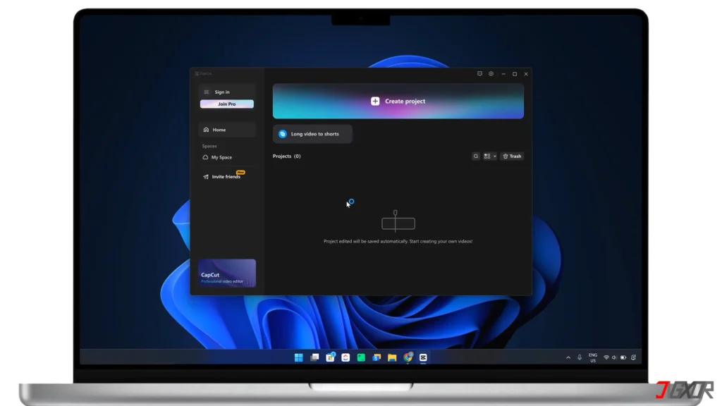 How to Clean-Install CapCut without losing your projects? 4 launch capcut after installation 6817d4cbf277b