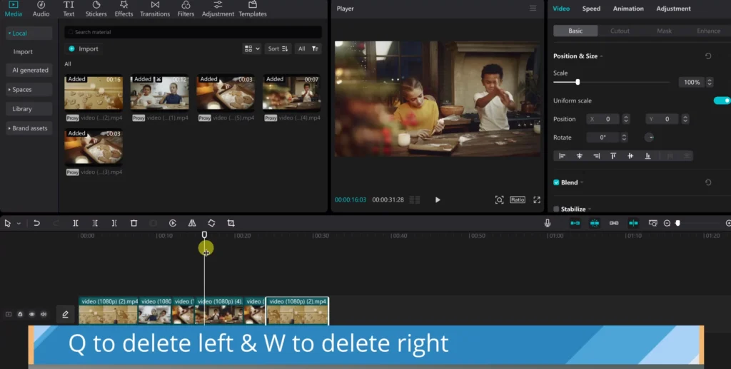 10 Essential CapCut Tips and Tricks for Creators 9 shortcut keys 682f8a04e94b4