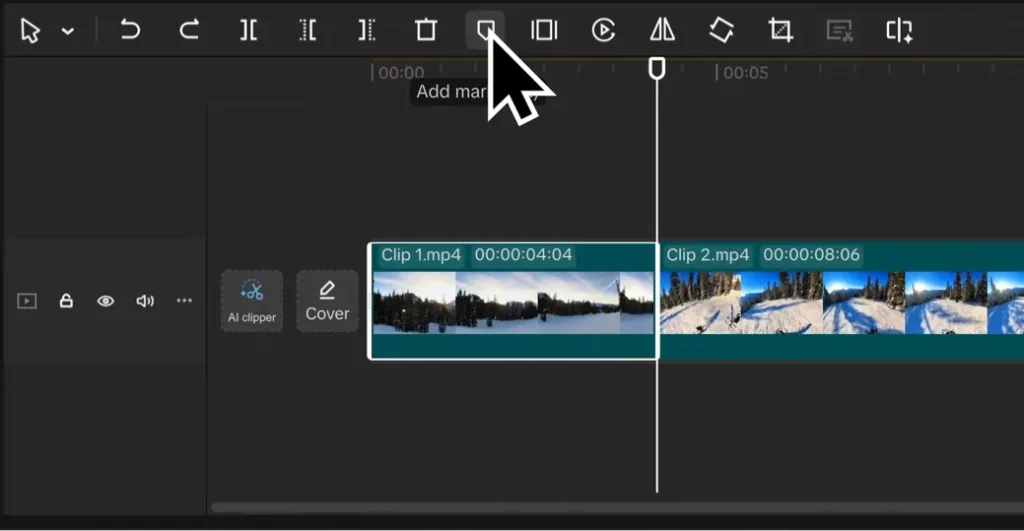 CapCut Masterclass: The Complete Beginner-to-Pro Video Editing Guide (2025) 19 Add markers