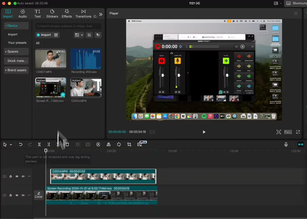 Ultimate Guide to MultiCam Editing with CapCut on Mac and PC 5 Add the clips to the timeline