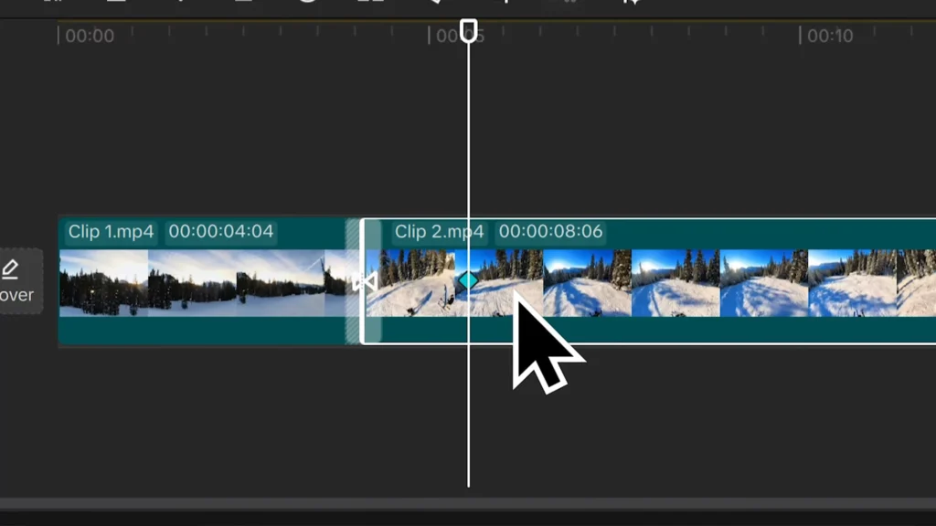 CapCut Masterclass: The Complete Beginner-to-Pro Video Editing Guide (2025) 26 Blue keyframe visible on the timeline