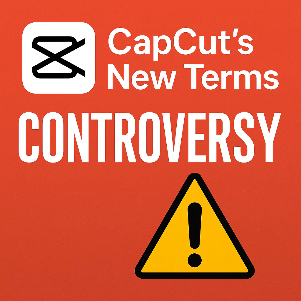 CapCut's new terms controversy