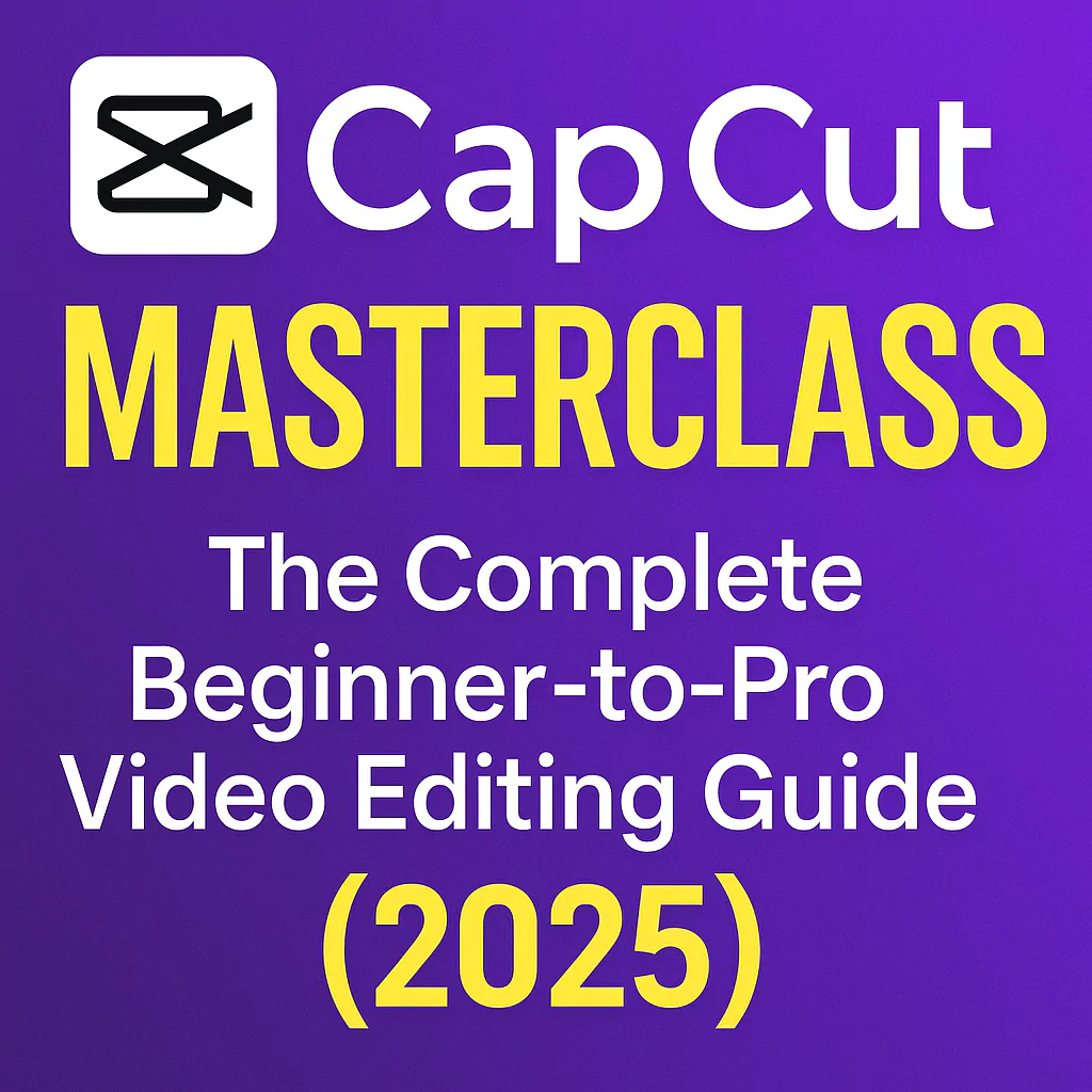 CapCut masterclass - Complete video editing guide for beginners