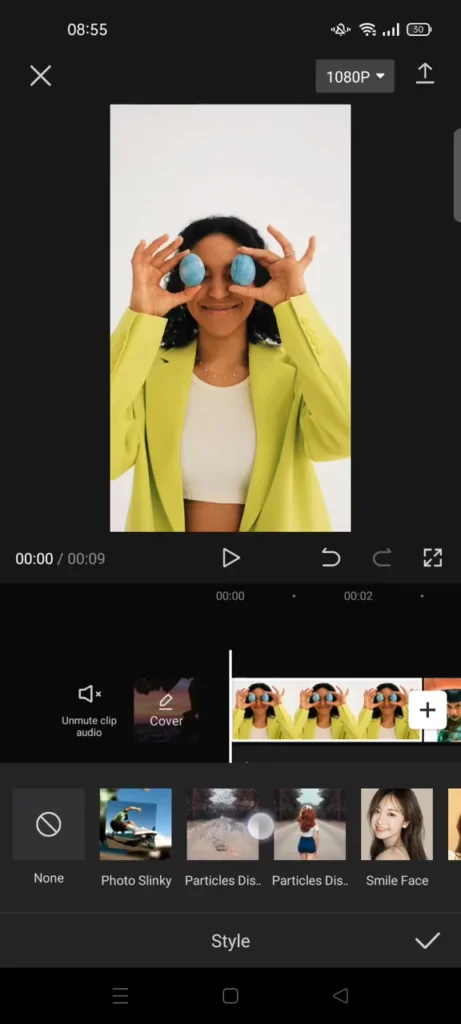 How to Create Stunning Photo Slinky Effects in CapCut 4 Photo Slinky Effect Style