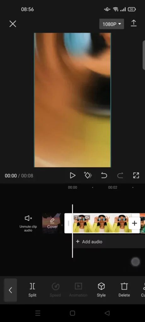 How to Create Stunning Photo Slinky Effects in CapCut 7 Preview and fine tune