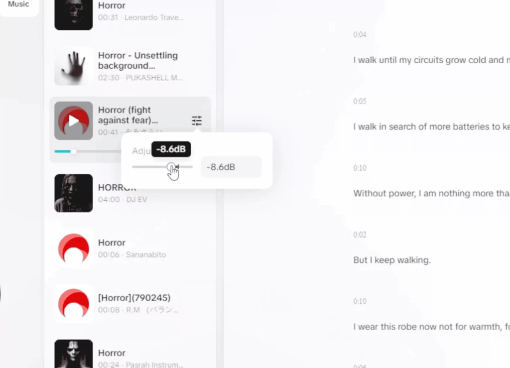 How to use CapCut’s Free AI Video Maker for Quick Video Content Creation 8 adding music to your ai video 1 687622998a5bb
