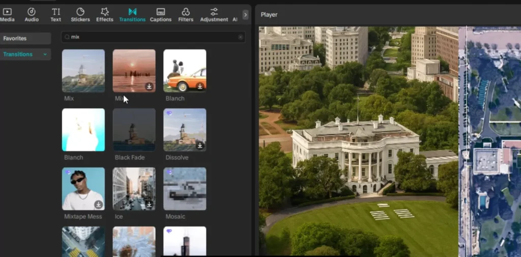 How to Recreate Lemmino’s Cinematic Video Style in CapCut: Complete Step-by-Step Guide 19 Adding transitions