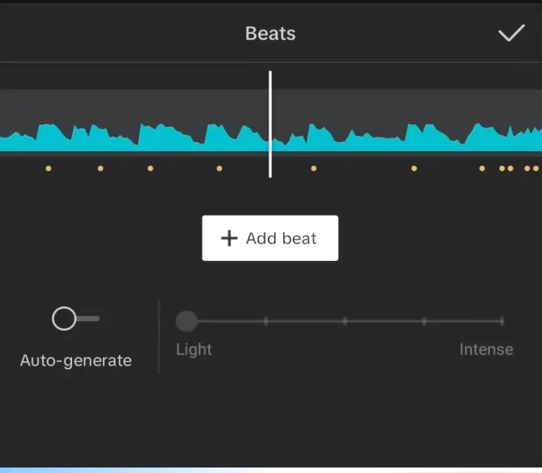 Make Viral Photo Beat Sync videos for WhatsApp status using CapCut 10 Complete all the beat markings