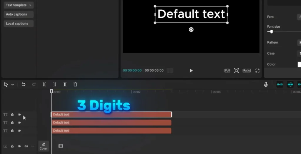7 CapCut Effects to use in your Videos for Getting PRO Level Edits 22 Create a seperate layer for each digit