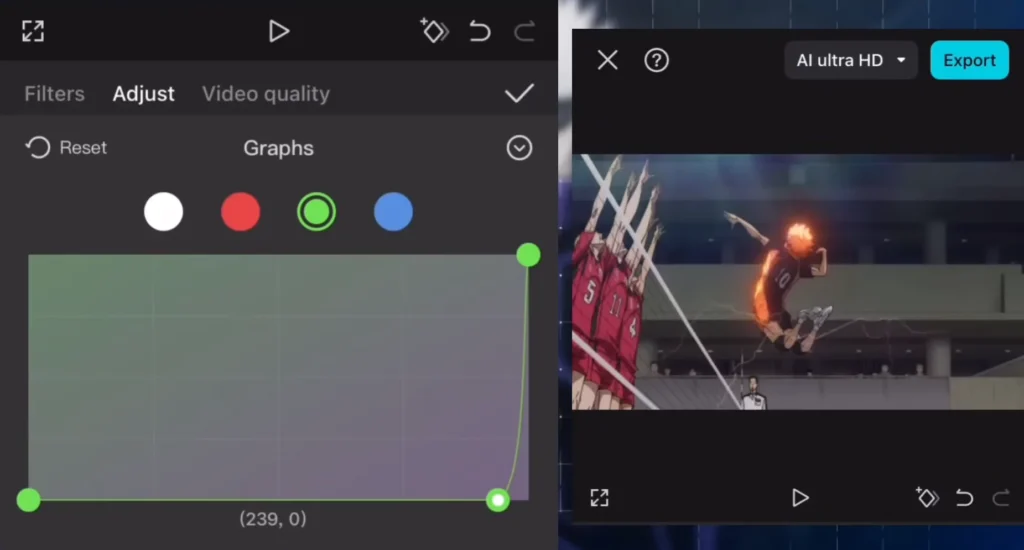 Enhance with transition and overlays