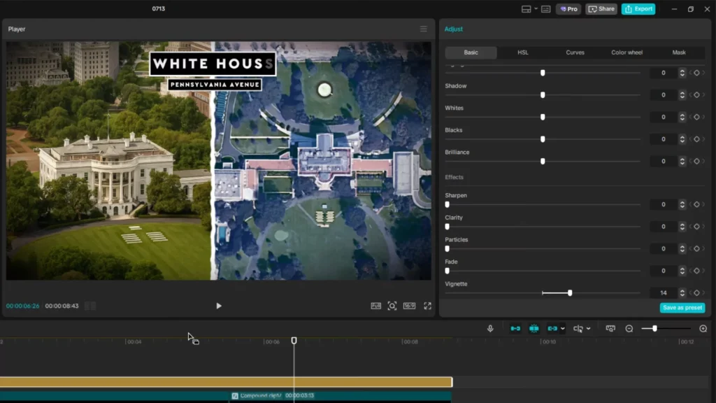 How to Recreate Lemmino’s Cinematic Video Style in CapCut: Complete Step-by-Step Guide 21 Finishing touch adding the vignette