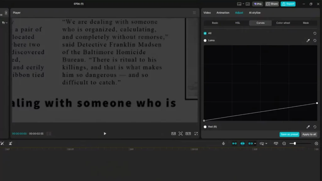How to Recreate Lemmino’s Cinematic Video Style in CapCut: Complete Step-by-Step Guide 6 Invert the color