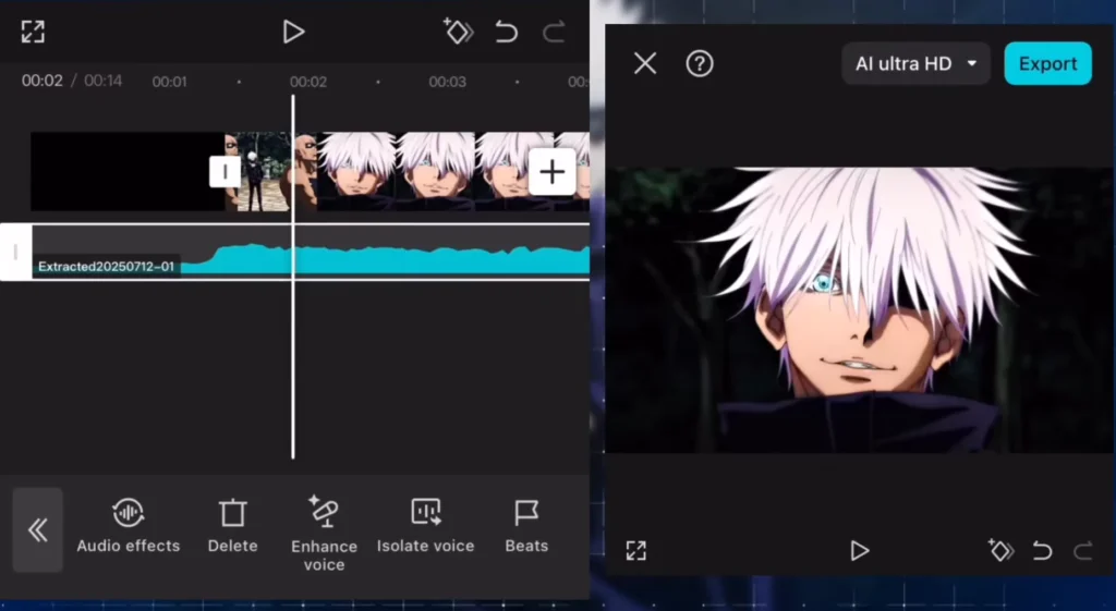 Smooth transitions