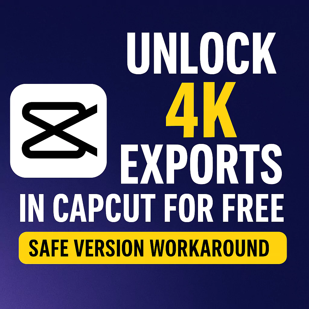 Unlock 4K exports in CapCut