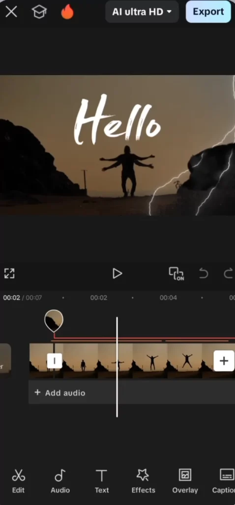 Checking the effects on the old project