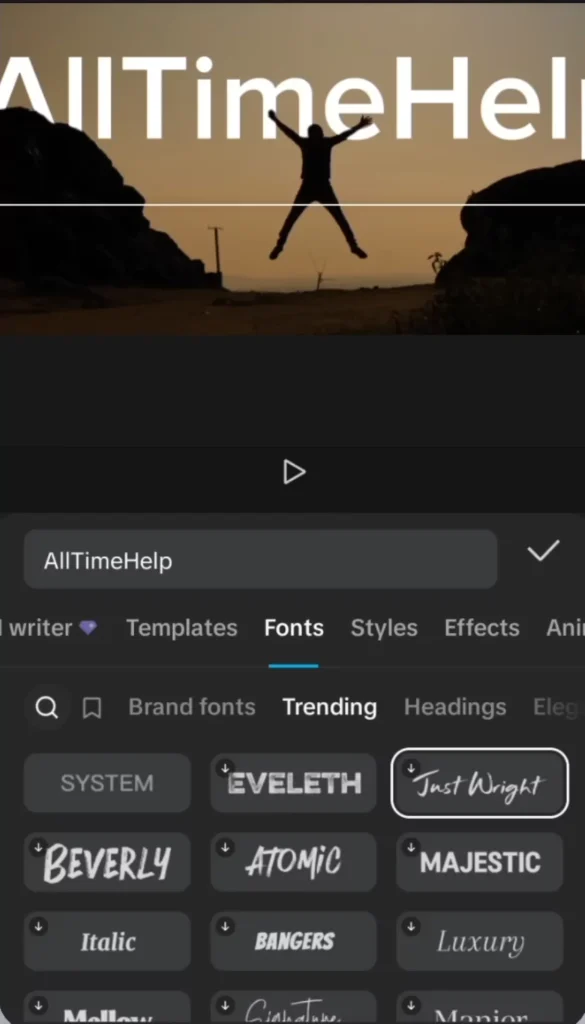 Custom fonts
