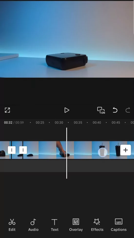 Keep freezing the frames