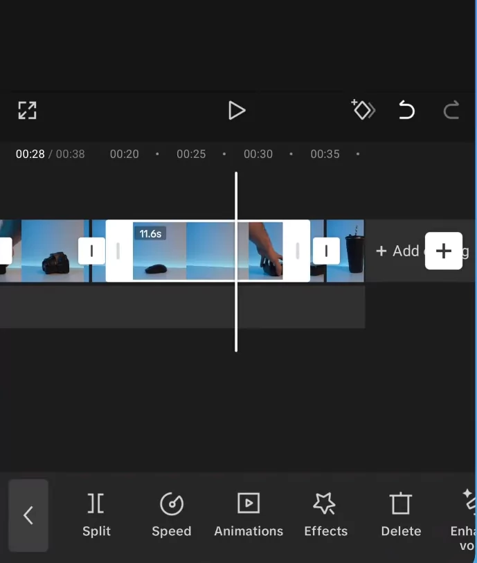 Remove clips between freeze