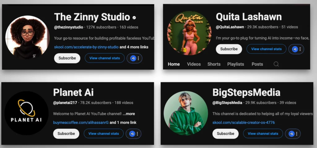 AI avatars for faceless videos