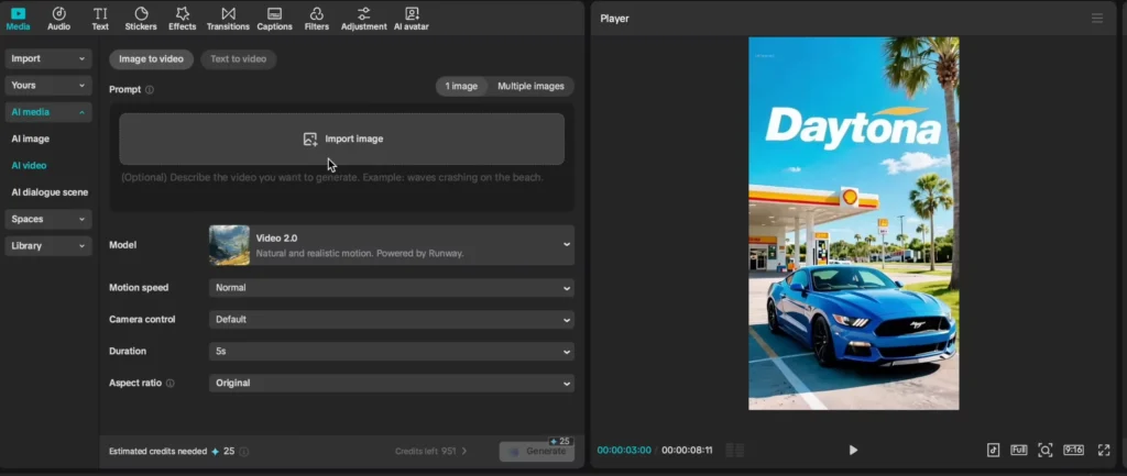 AI image to video generator