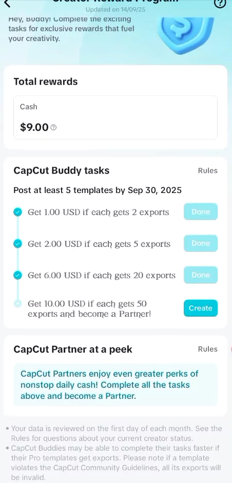 CapCut Buddy Program 2025: Complete Guide to Tasks, Rewards & Monetization 15 CapCut Buddy Program tasks