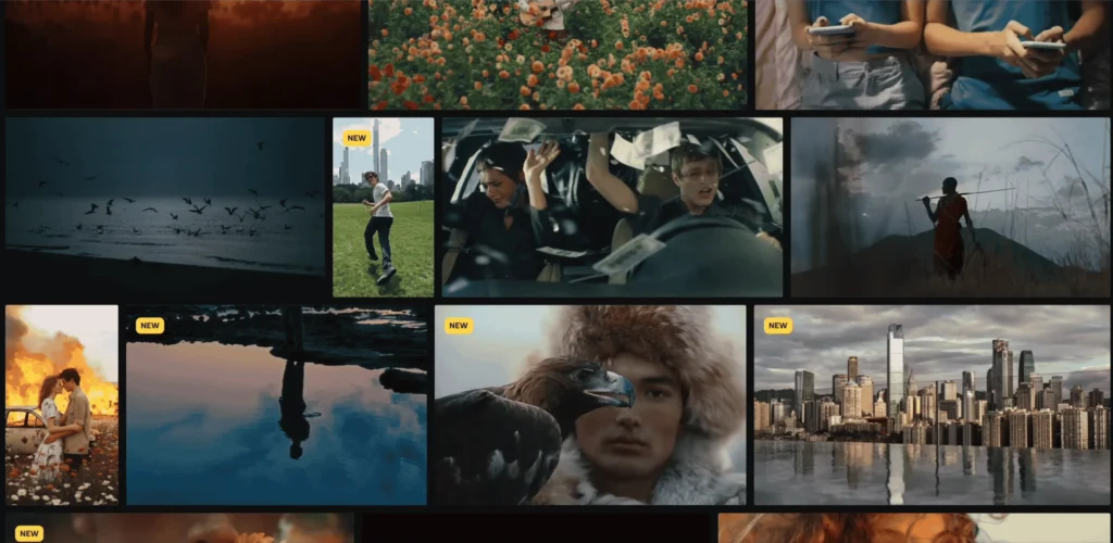 CapCut has a massive stock library to choose your media