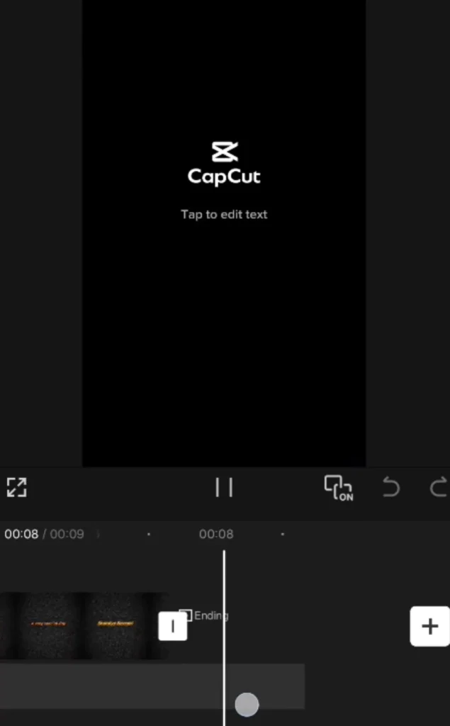 Create Stunning Navratri status videos with CapCut (Step-by-Step Guide 2025) 7 Deleting the CapCut logo in the end