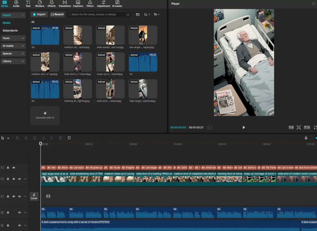 Edit your AI generated video