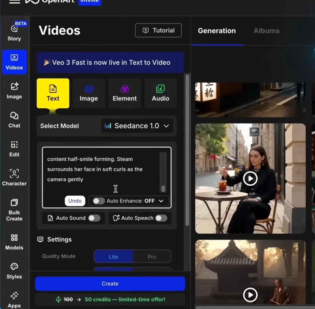 SeedDance 1.0 prompt