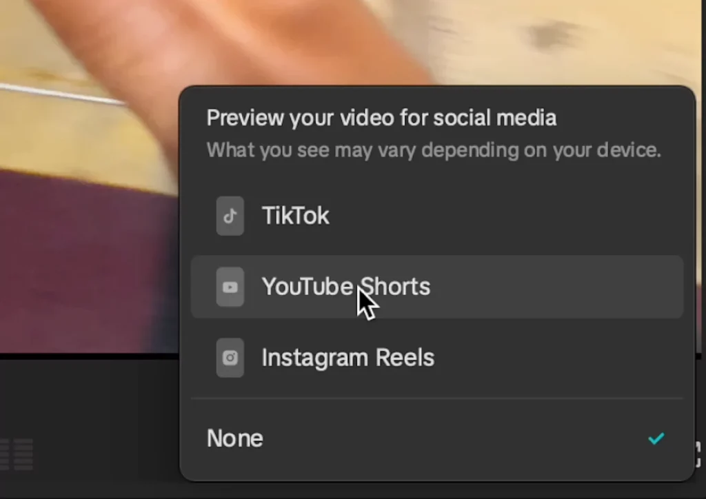 Social media preview