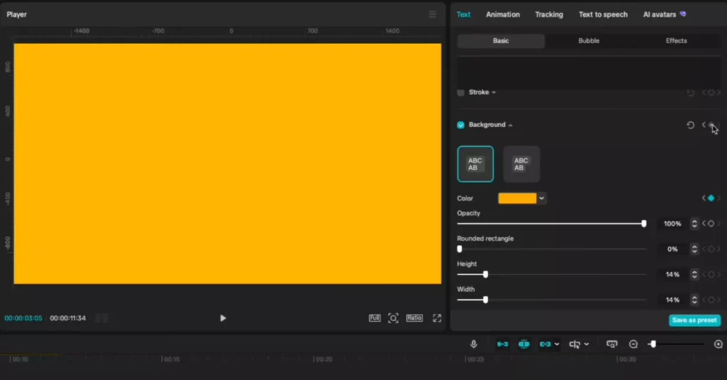 Adding the keyframe after changing the color