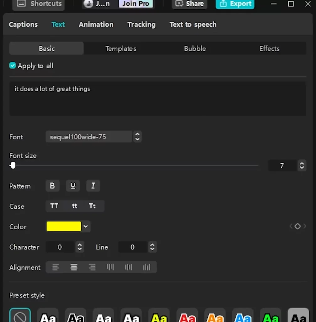 CapCut vs Premiere Pro (2025): Which Video Editor is better? 8 Apply to all box is ticked