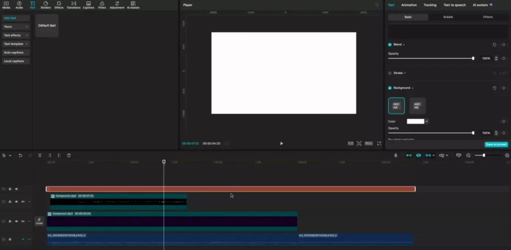 building the background required for motion graphic